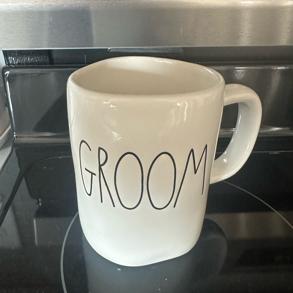 Rae Dunn Groom Ceramic Coffee Mug